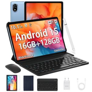 【U10 Ulepszona edycja Android 16】Tablet DOOGEE U11 2025 o przekątnej 11 cali, 16 GB RAM + 128 GB ROM (obsługa karty TF do 2 TB), bateria 8580 mAh, tablet dla dzieci ośmiordzeniowy, metalowa obudowa o grubości 7,9 mm, aparat 13 MP. Widevine L1 / rozpoznawanie twarzy.